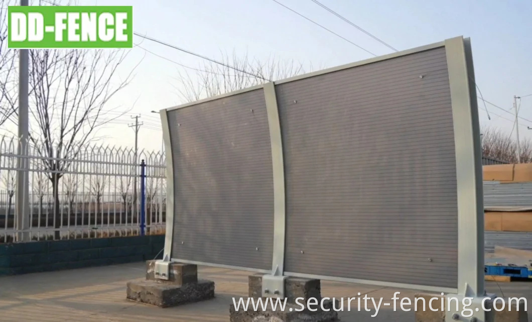 Acoustic Noise Barrier Highway Acrylic Sound Barrier Customized Road Acoustic Noise Barrier Wall